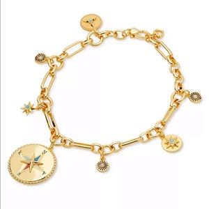 NWT ♠️ Kate Spade Compass Charm Bracelet